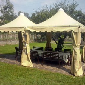 giardino quadro giallo