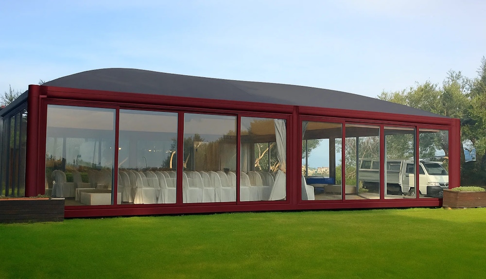 copertura completa dehor ristoranti